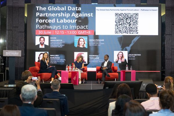 How a federated data system can safely connect forced labour information