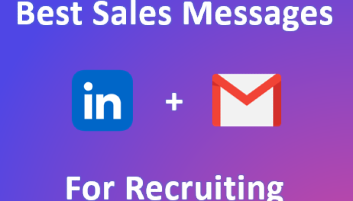 Les meilleurs messages de prospection pour les cabinets de recrutement
