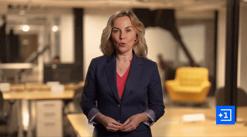 A Channel 1 Artificial Intelligence News Anchor