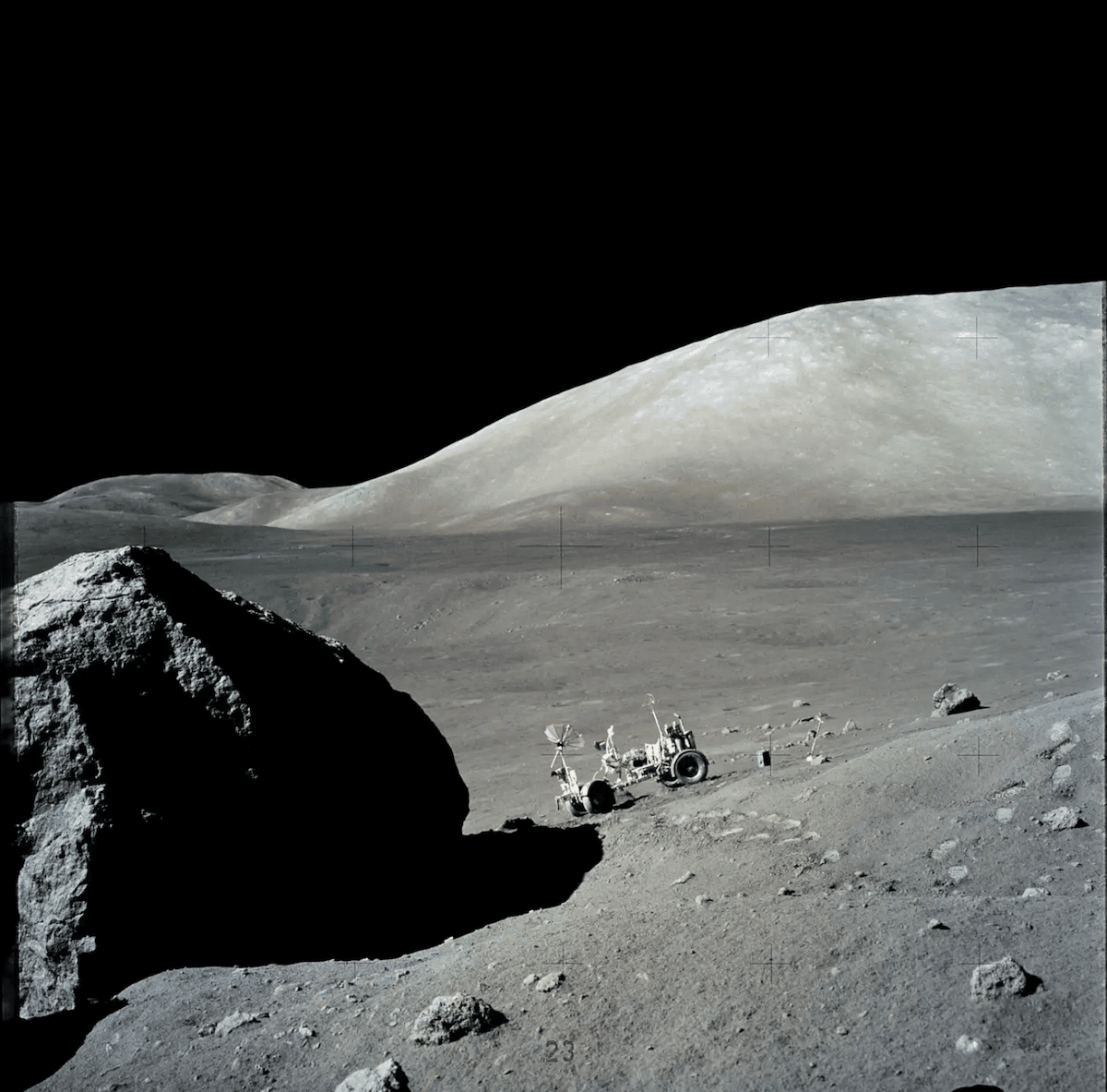 NASA's Apollo 17 Lunar Roving Vehicle (LRV) Circa 1972
