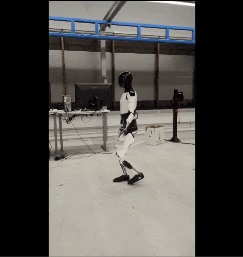 Optimus Getting Its Daily Steps In