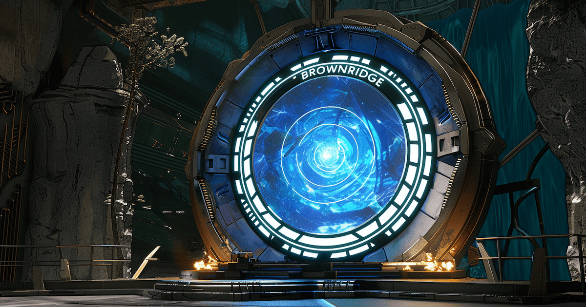 The Brownridge Stargate Created with Midjourney