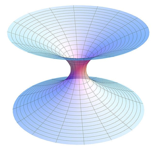 Einstein-Rosen Bridge (Wormhole) | Source: Center for Planetary Sciences