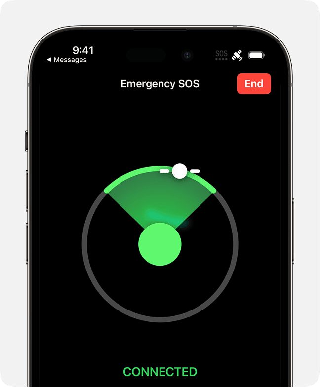 Apple Connected SOS Emergency Service
