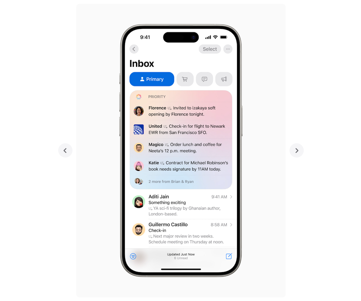 Apple Intelligence Messages