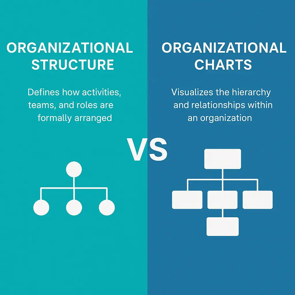 Organizational Structure vs Organizational Chart