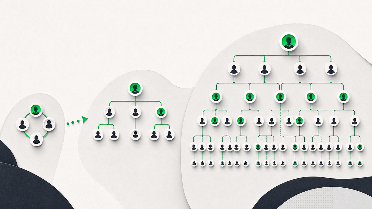 How Org Chart Usage Changes as Organizations Grow