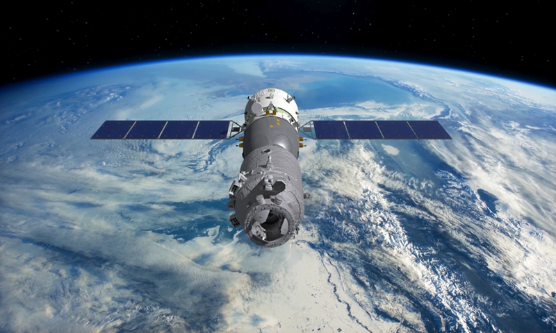 A render of the Shenzhou spacecraft.