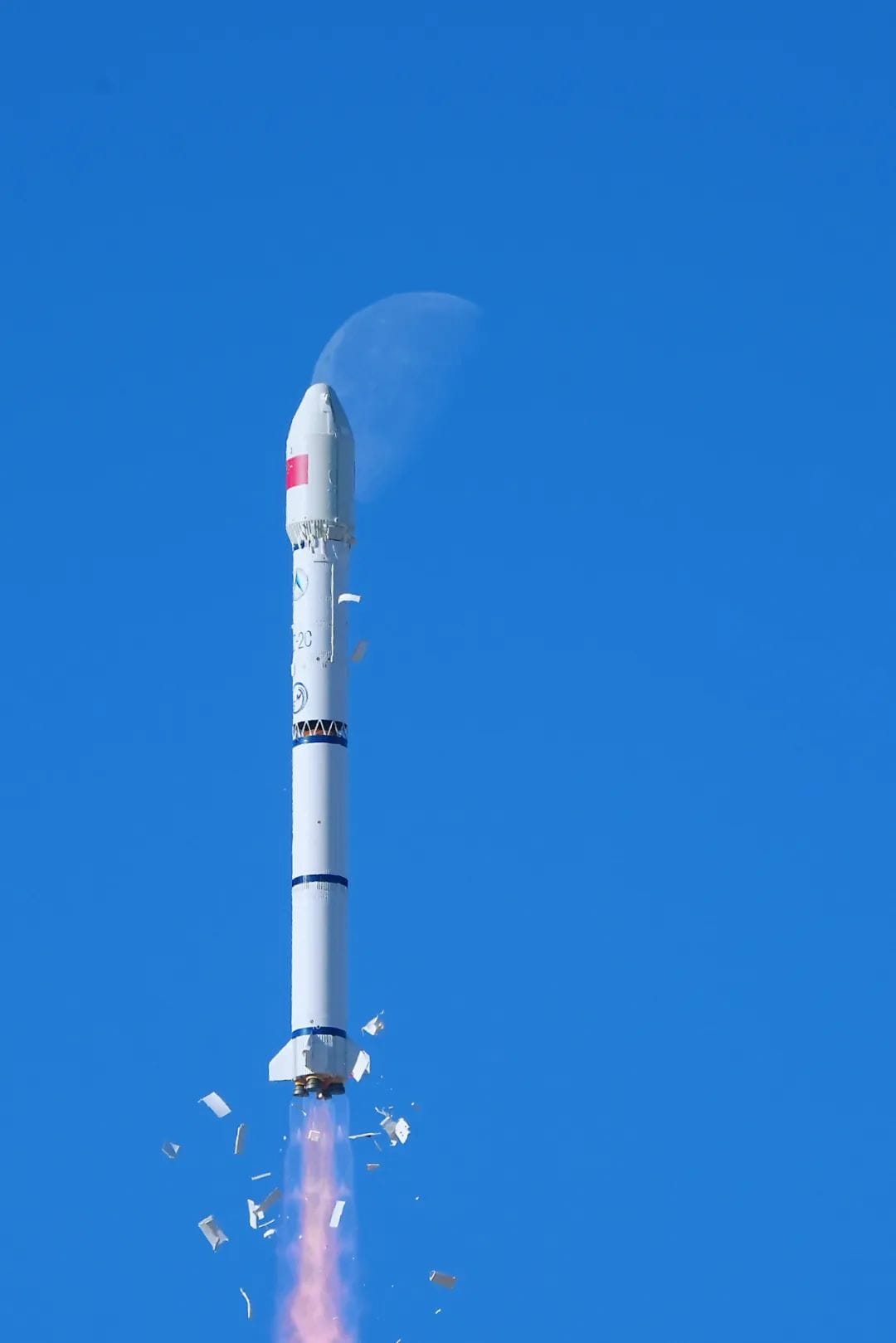 Long March 2C lifting off with MisrSat-2.