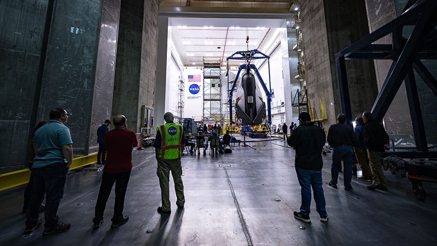 Dream Chaser at NASA's Neil Armstrong Test Facility in Sandusky, Ohio. ©NASA