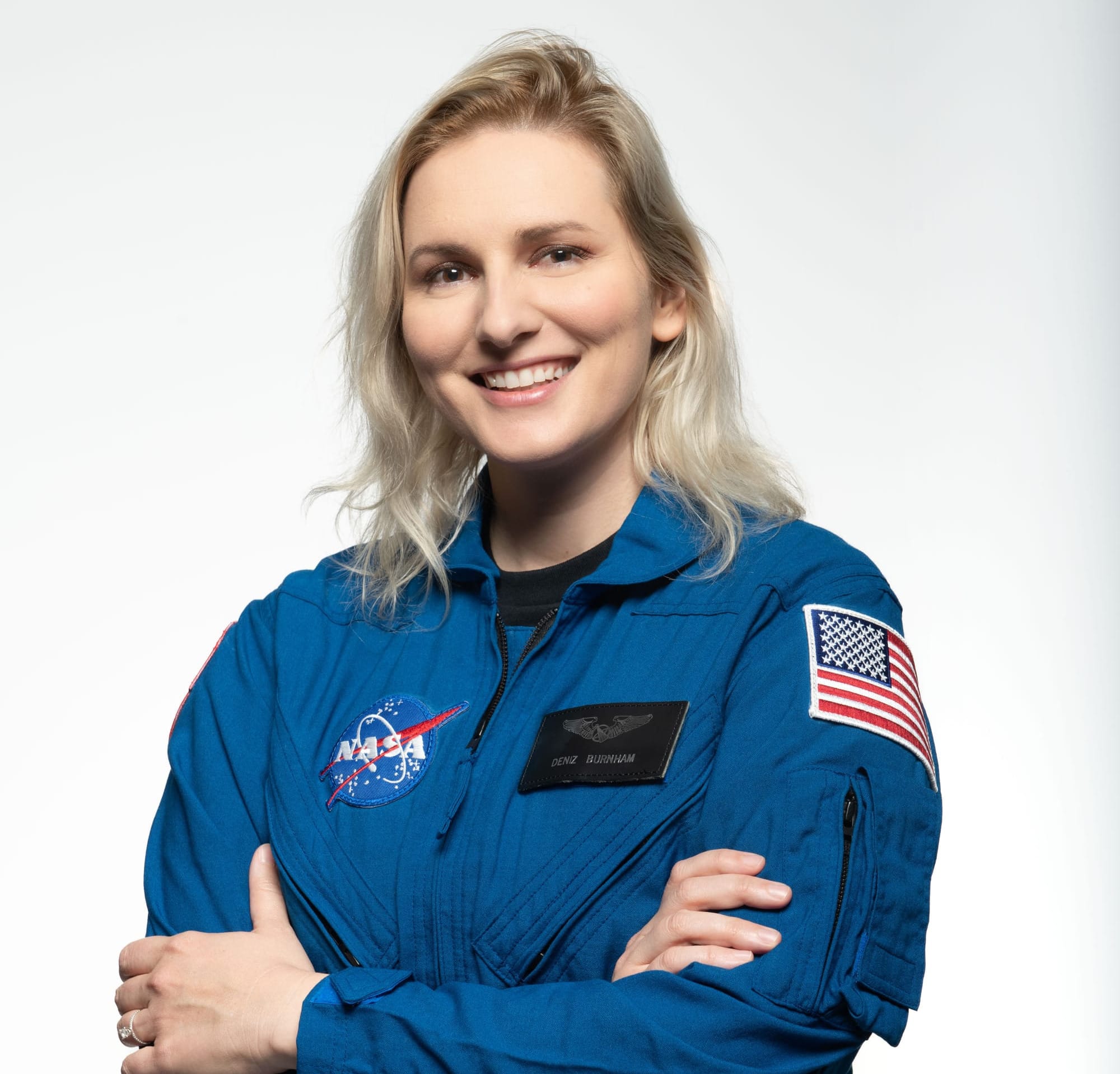 Deniz Burnham's NASA portrait. ©NASA