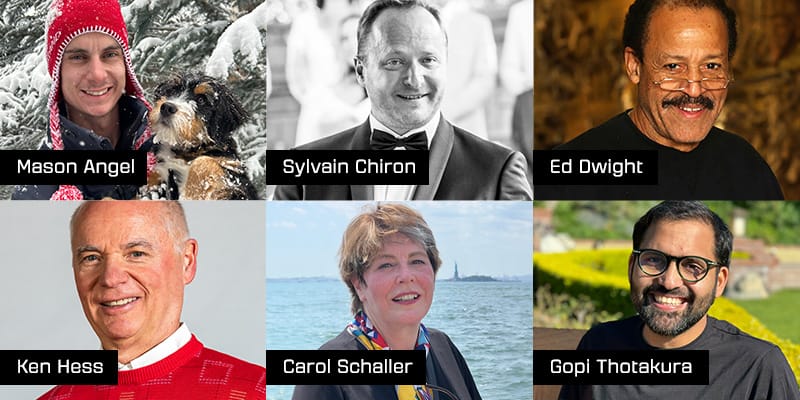 The passengers of the NS-25 mission. ©Blue Origin