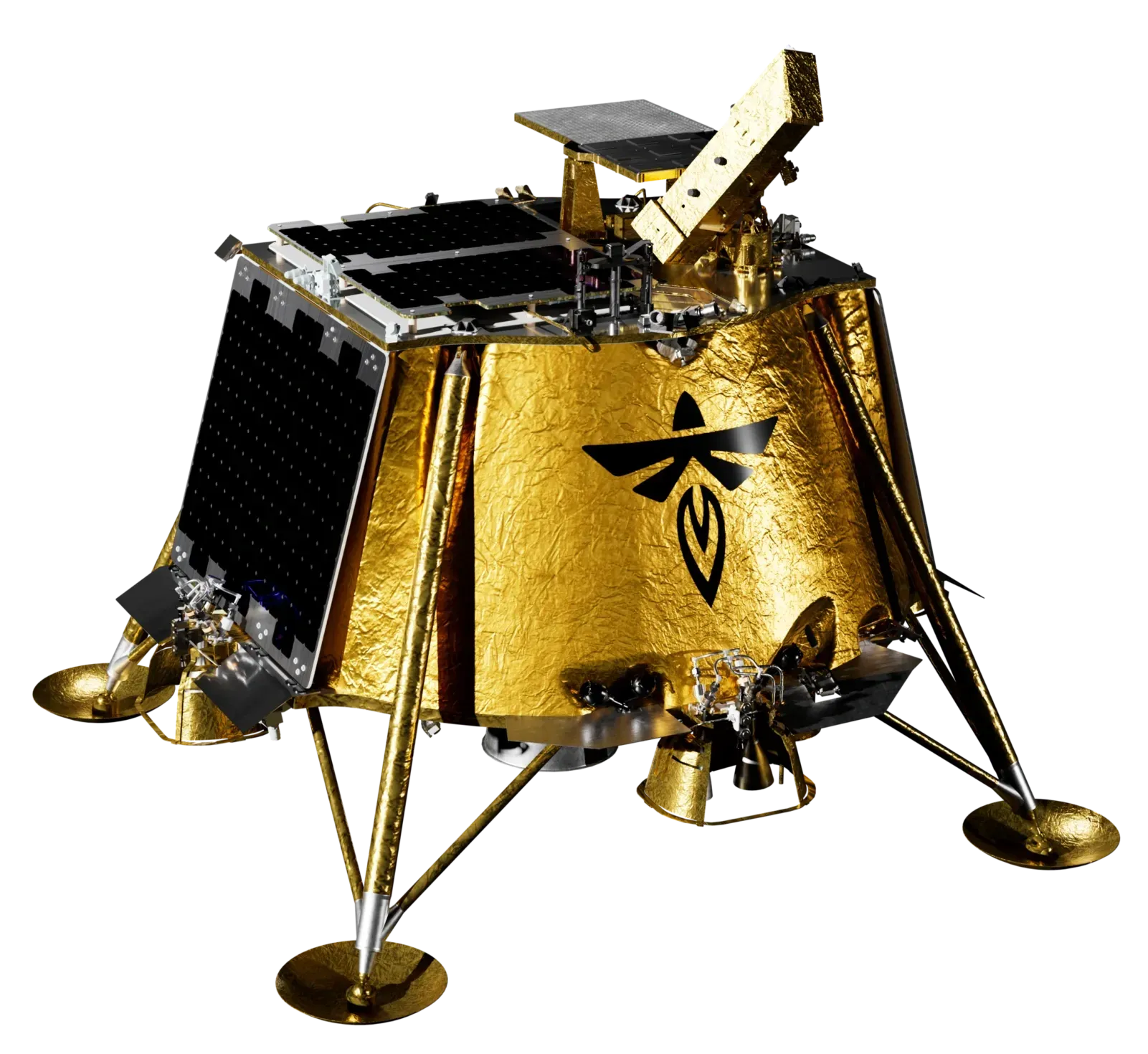 A render of Firefly's Blue Ghost lunar lander. ยฉFirefly Aerospace