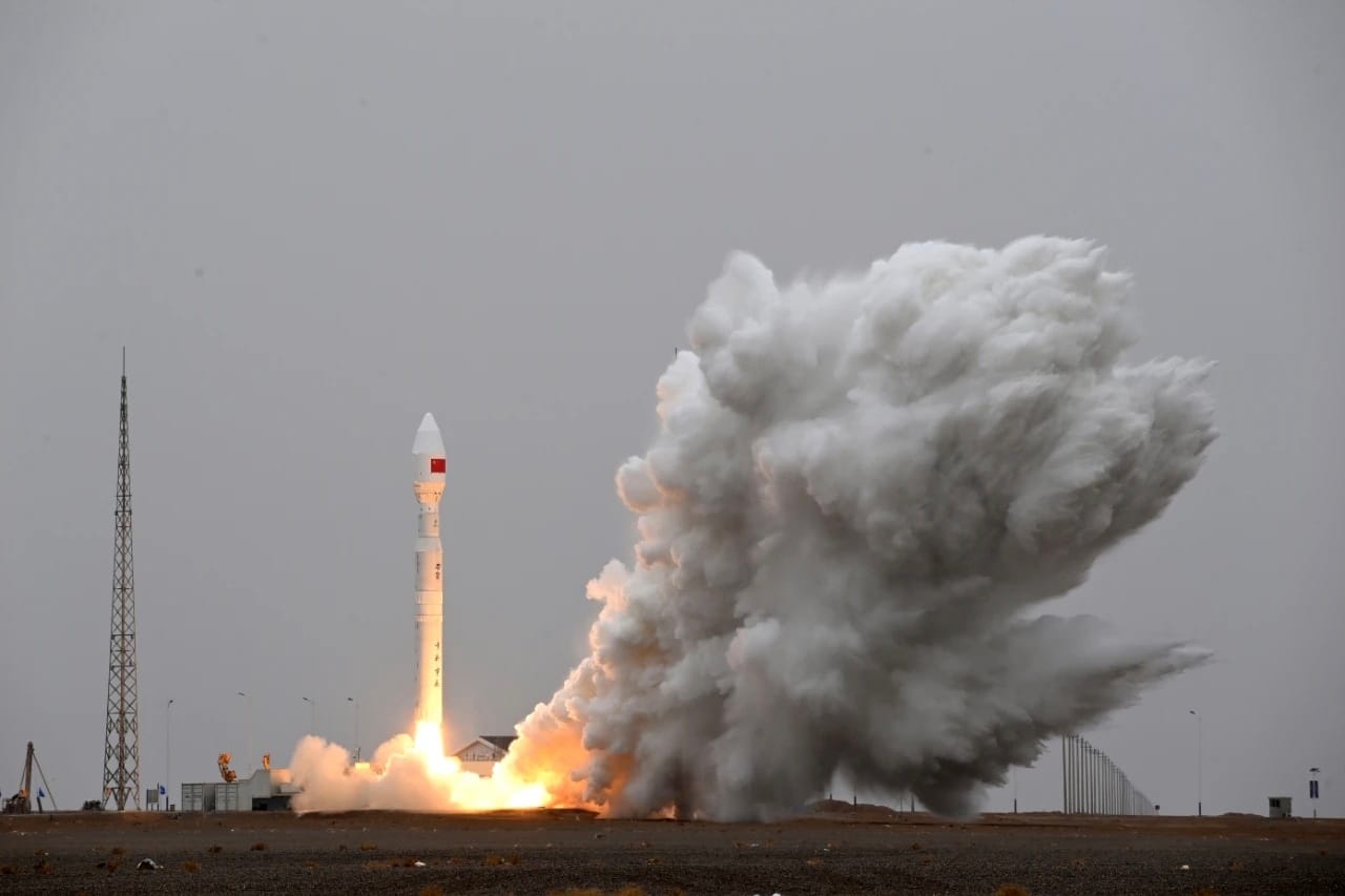 CAS Space's Kinetica-1 Y7 vehicle blasting off from the Jiuquan Satellite Launch Center.