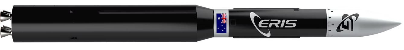 A render of the Eris-1 rocket. ©Gilmour Space