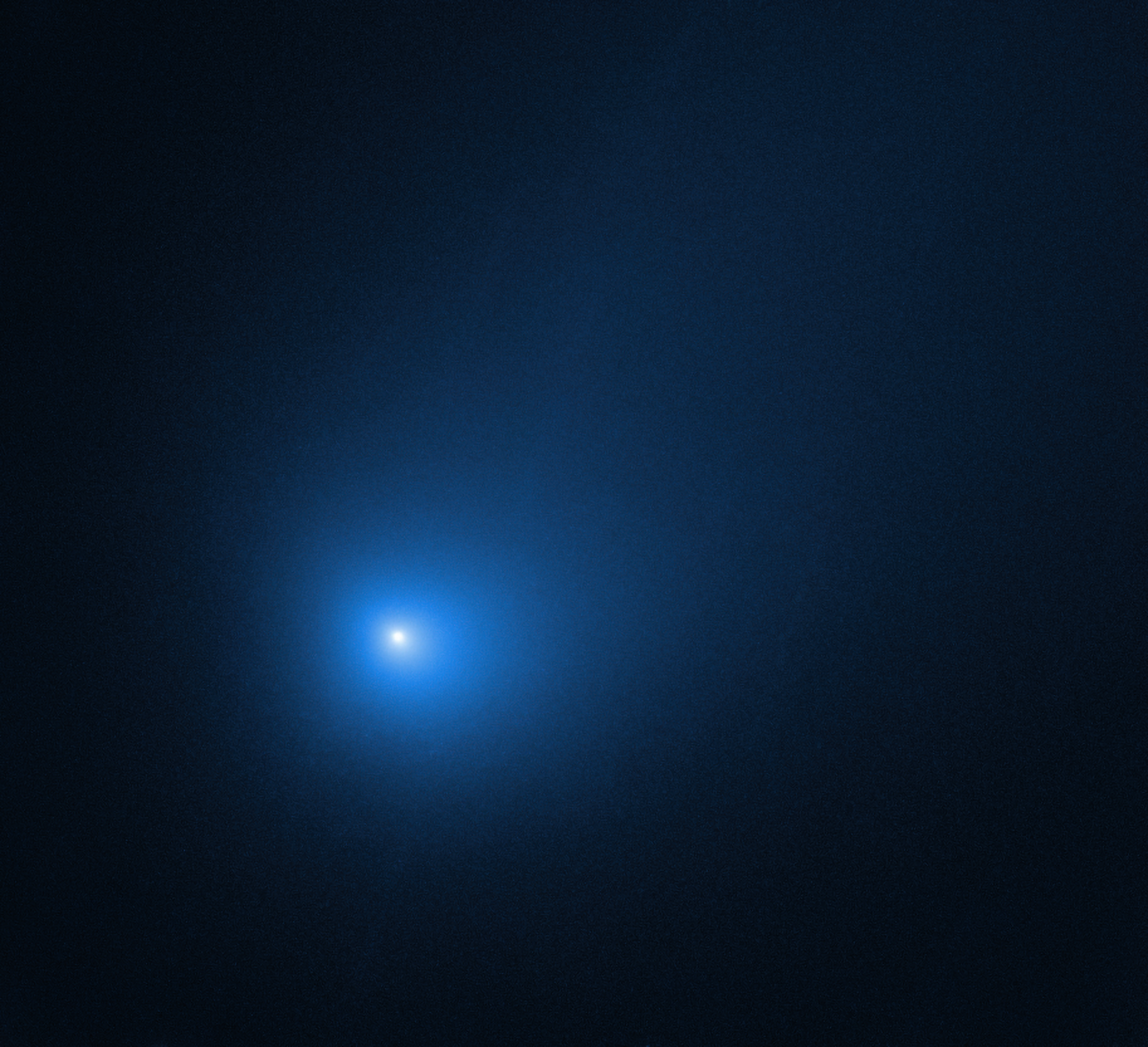 2I/Borisov during its closest approach to the Sun, seen by the Hubble Space Telescope. ©D. Jewitt/NASA/ESA