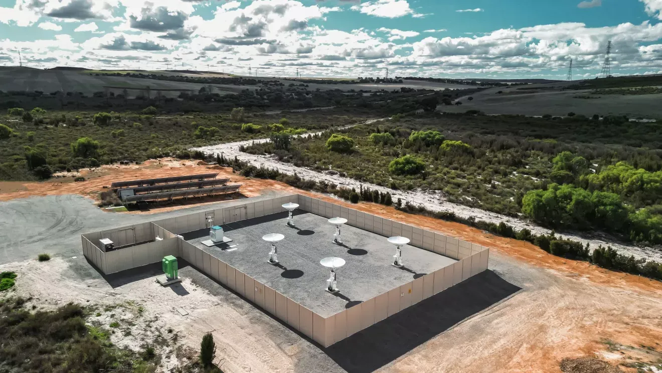 A Kuiper ground station in rural Australia. ยฉAmazon