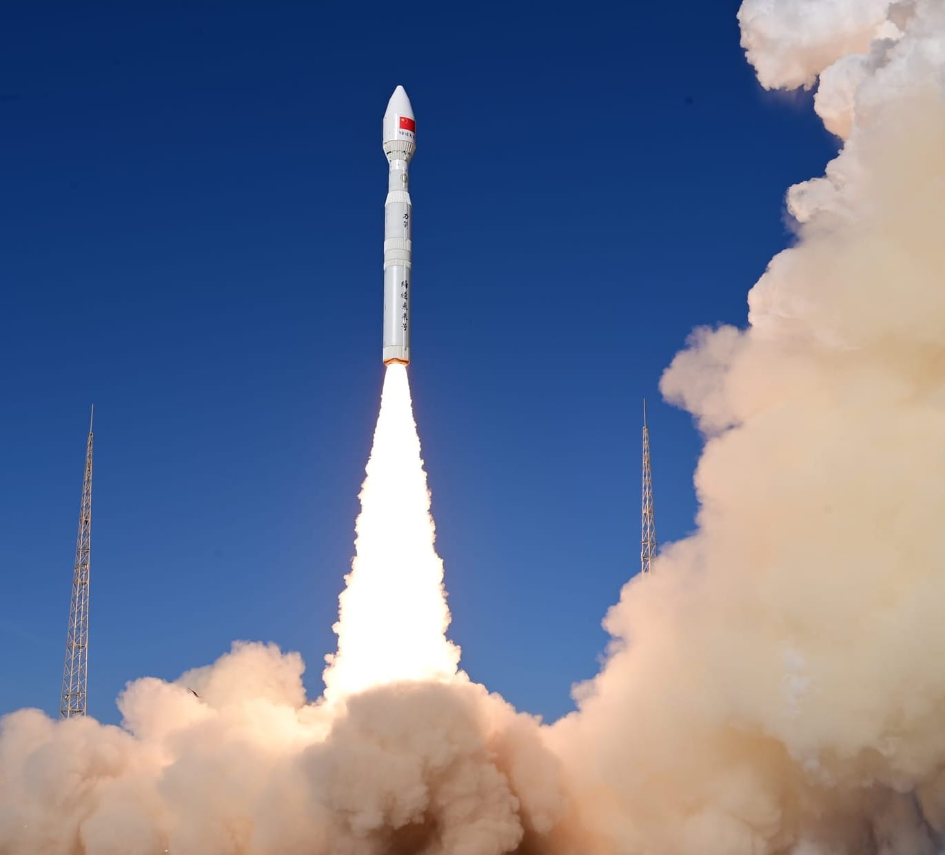 CAS Space's Kinetica-1 Y11 vehicle blasting off while carrying nine satellites on December 10th.