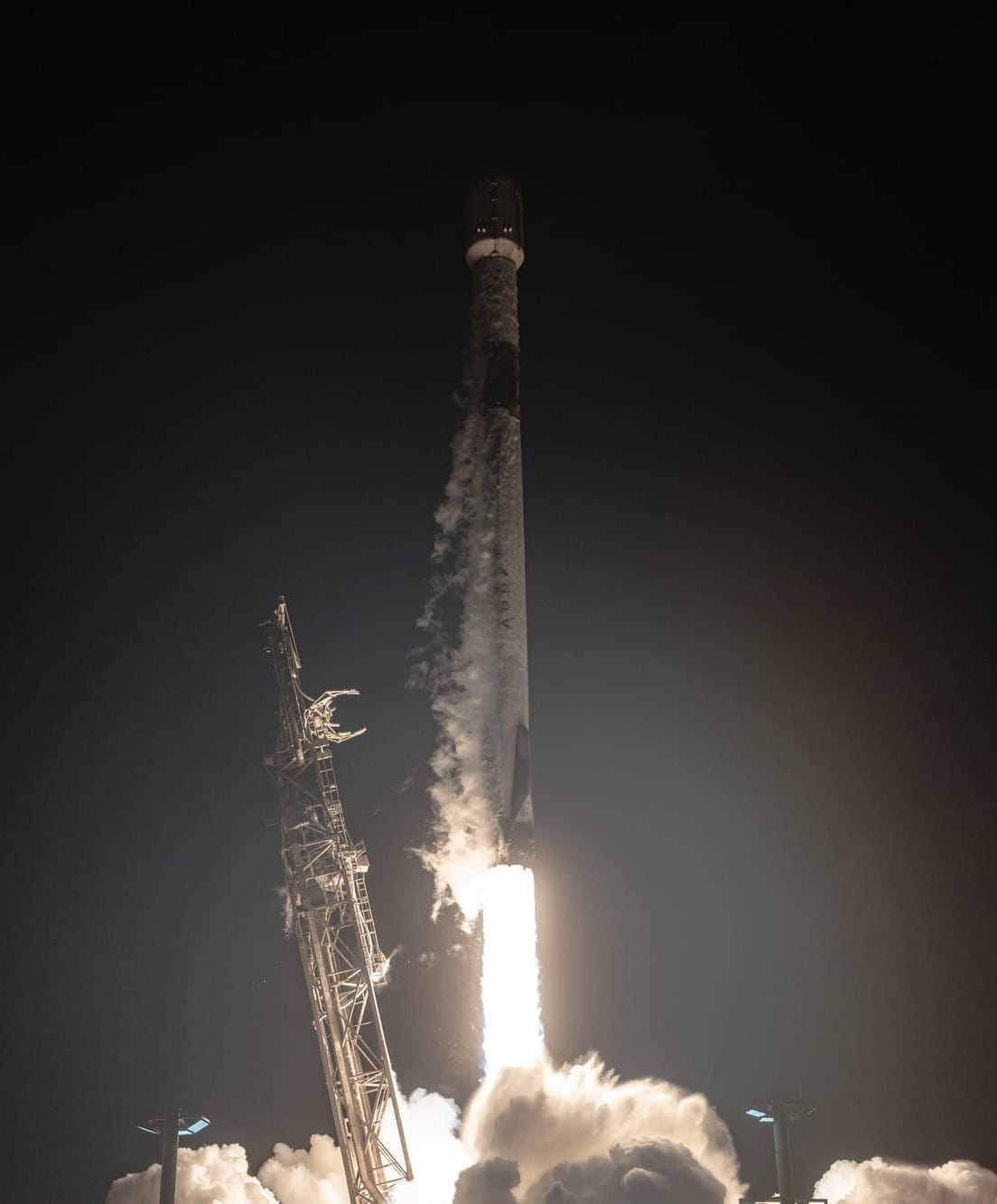 Falcon 9 blasting off from Space Launch Complex 40 for the Starlink Group 6-103 mission on February 15th. ©SpaceX