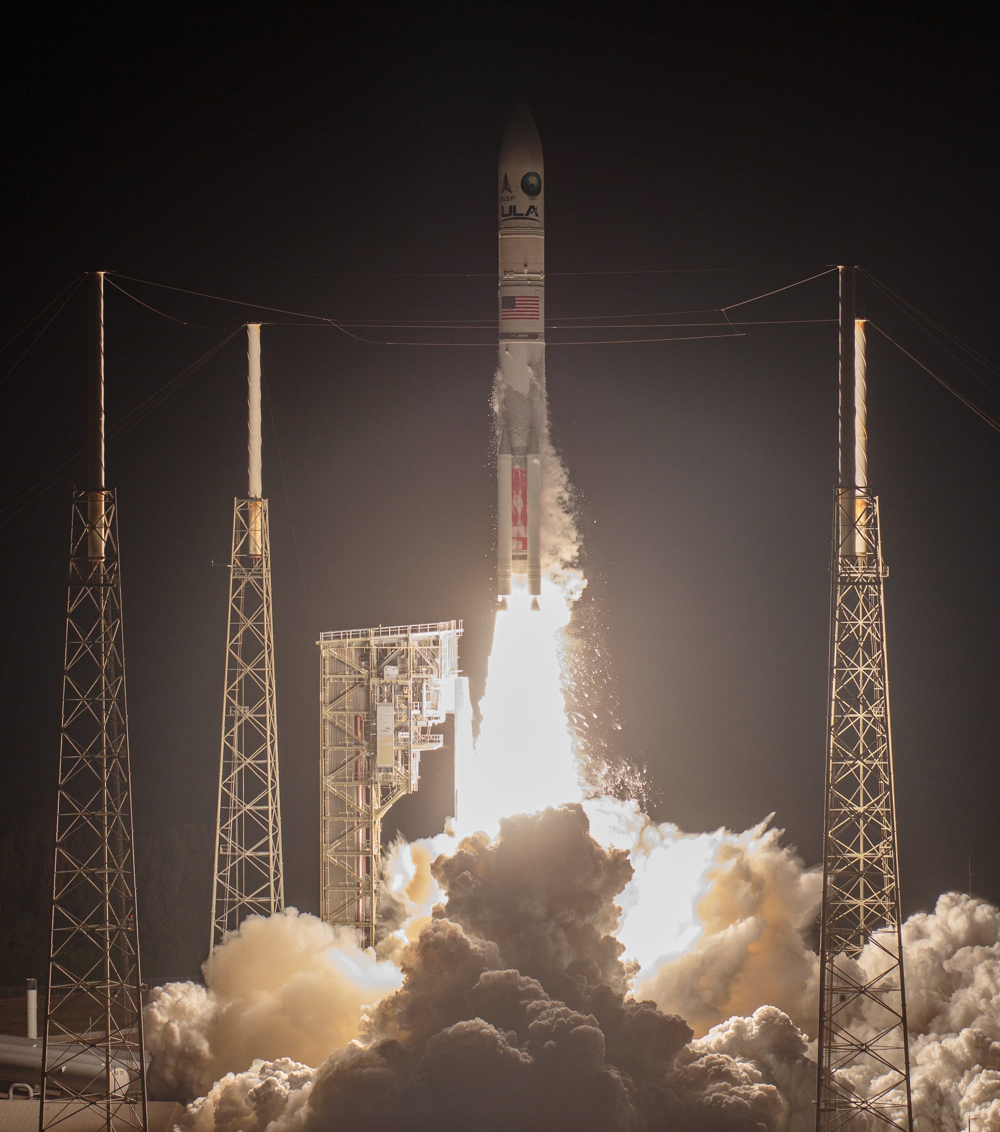 Vulcan launching from Space Launch Complex 41 for the USSF-87 mission on February 12th. ©United Launch Alliance