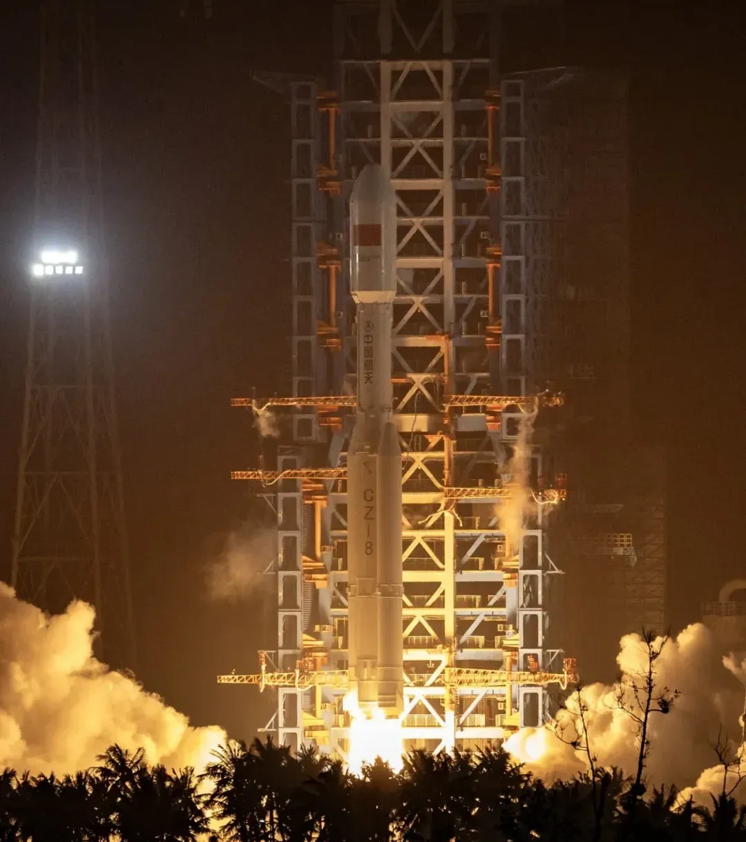 The Long March 8 Y7 vehicle lifting off from the Wenchang Commercial Space Launch Site on April 7th 2026.