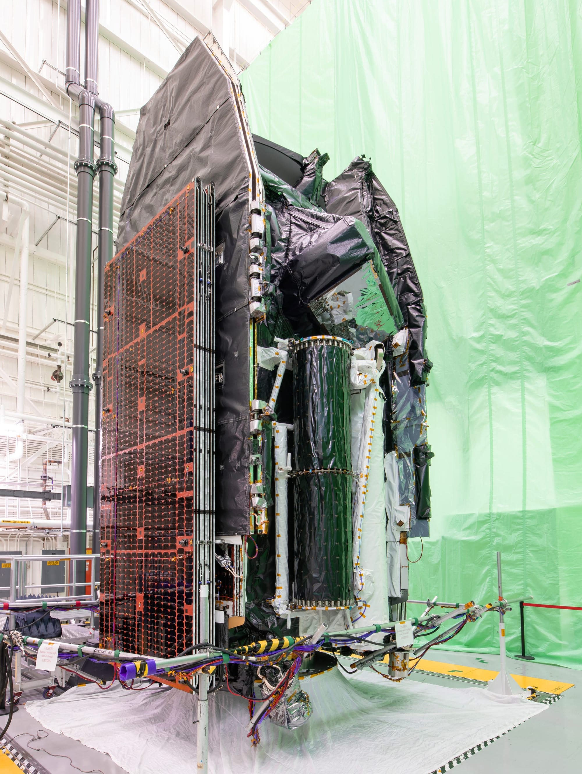 ViaSat-3 F3 'Asia-Pacific' during production, installation, and testing of its various systems. ©Boeing