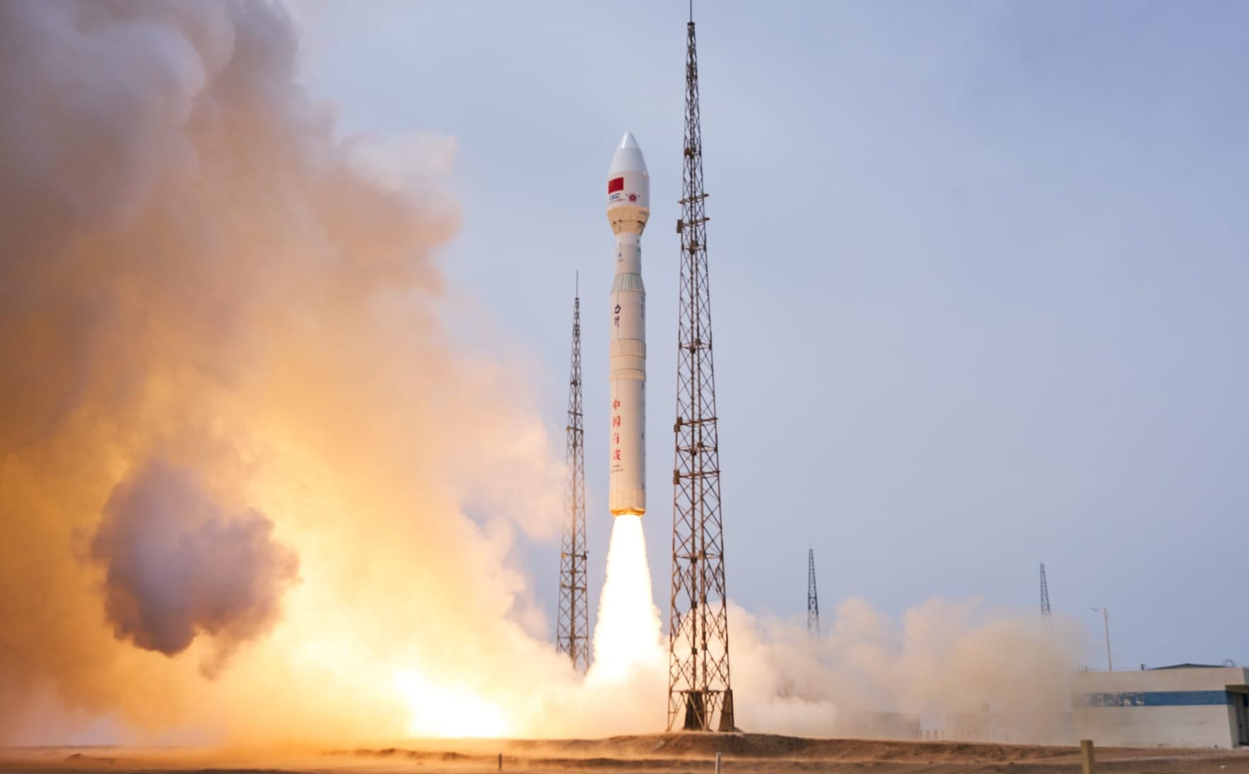 CAS Space's Kinetica-1 Y13 vehicle lifting off from the Jiuquan Satellite Launch Center on May 15th 2026. ©CAS Space