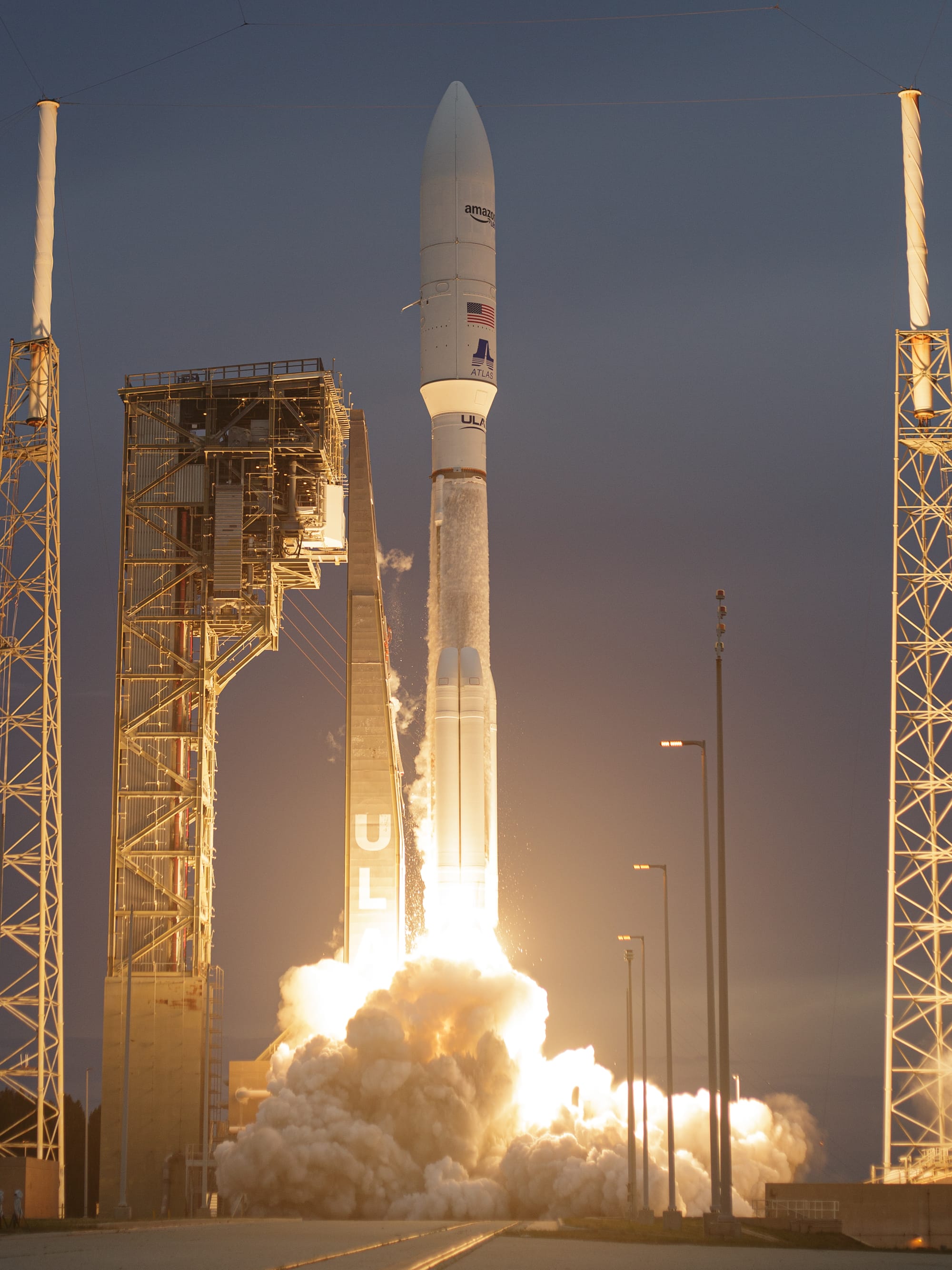 Atlas V launch from Space Launch Complex 41 for the LA-07 mission May 29th 2026. ยฉUnited Launch Alliance