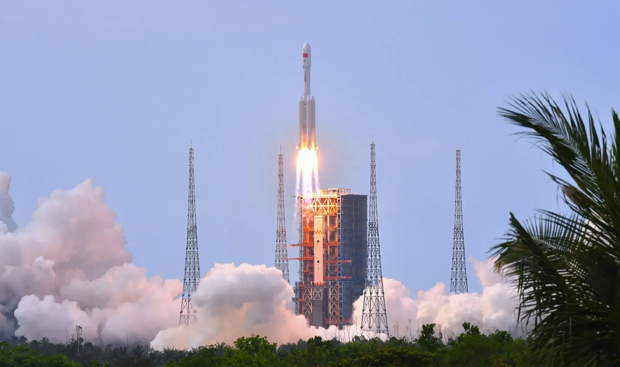 The Long March 7 Y11 vehicle departing from the Wenchang Space Launch Site on May 11th 2026. ©China Aerospace Science and Technology Corporation
