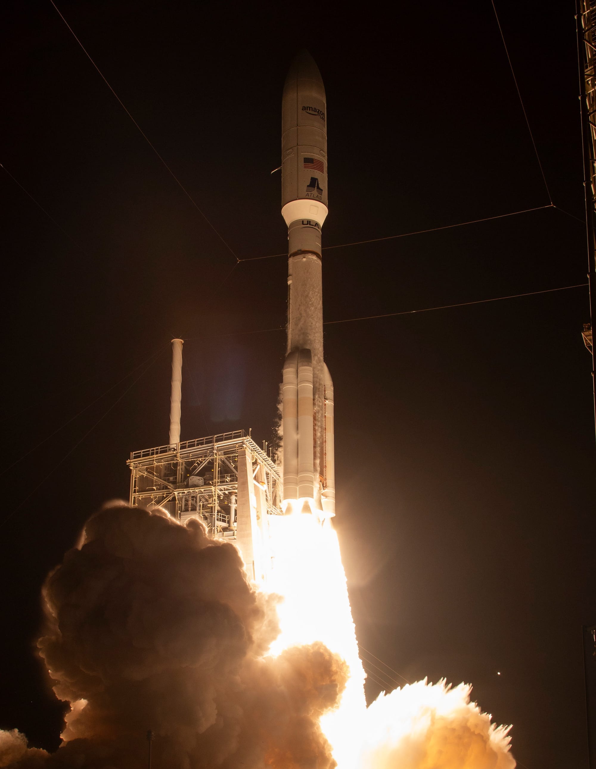 Atlas V blasting off from Space Launch Complex 41 while carrying twenty-nine Leo satellites on July 2nd 2026. ยฉUnited Launch Alliance