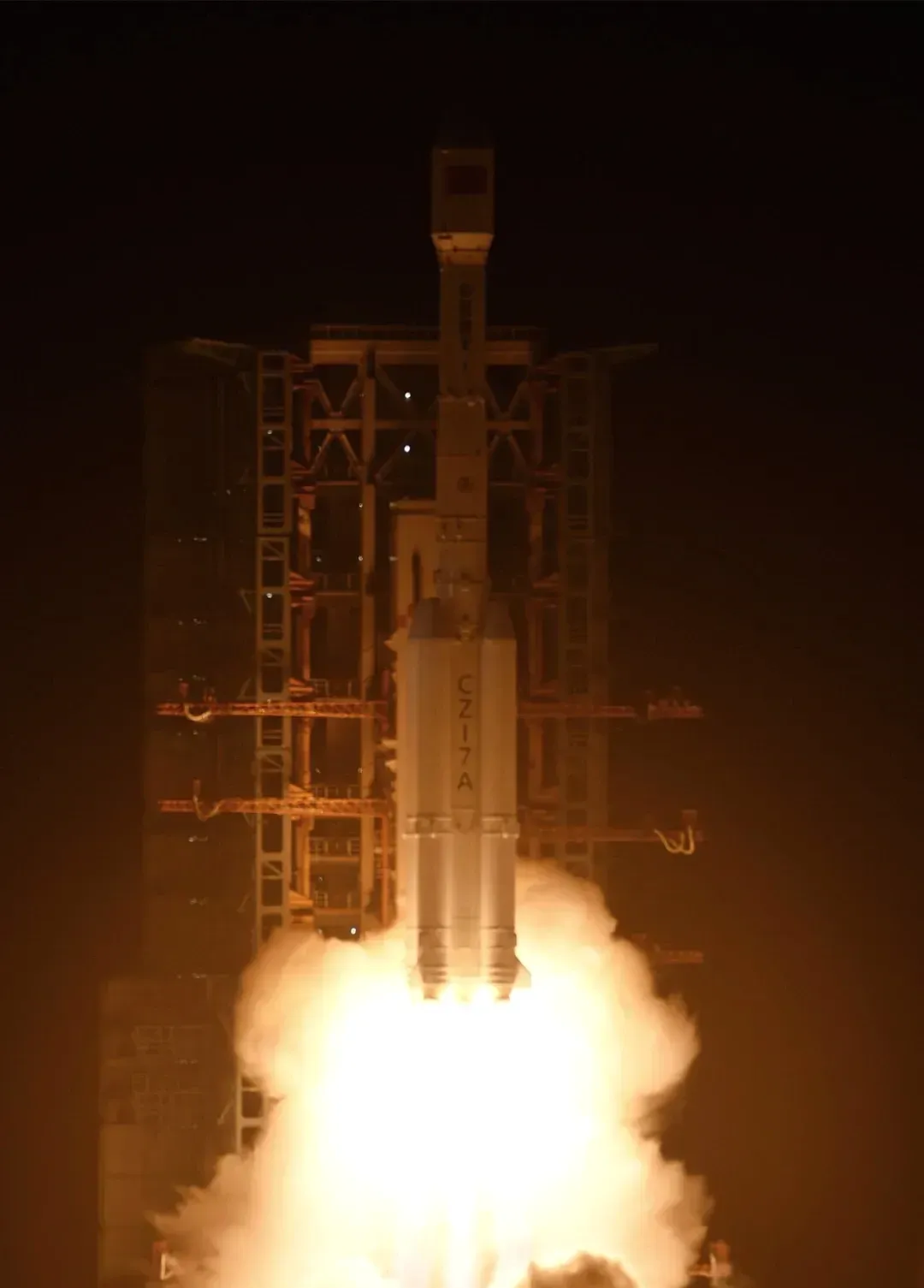 The Long March 7A Y29 vehicle lifting off from the Wenchang Space Launch Site on July 29th 2026. ©China Aerospace Science and Technology Corporation