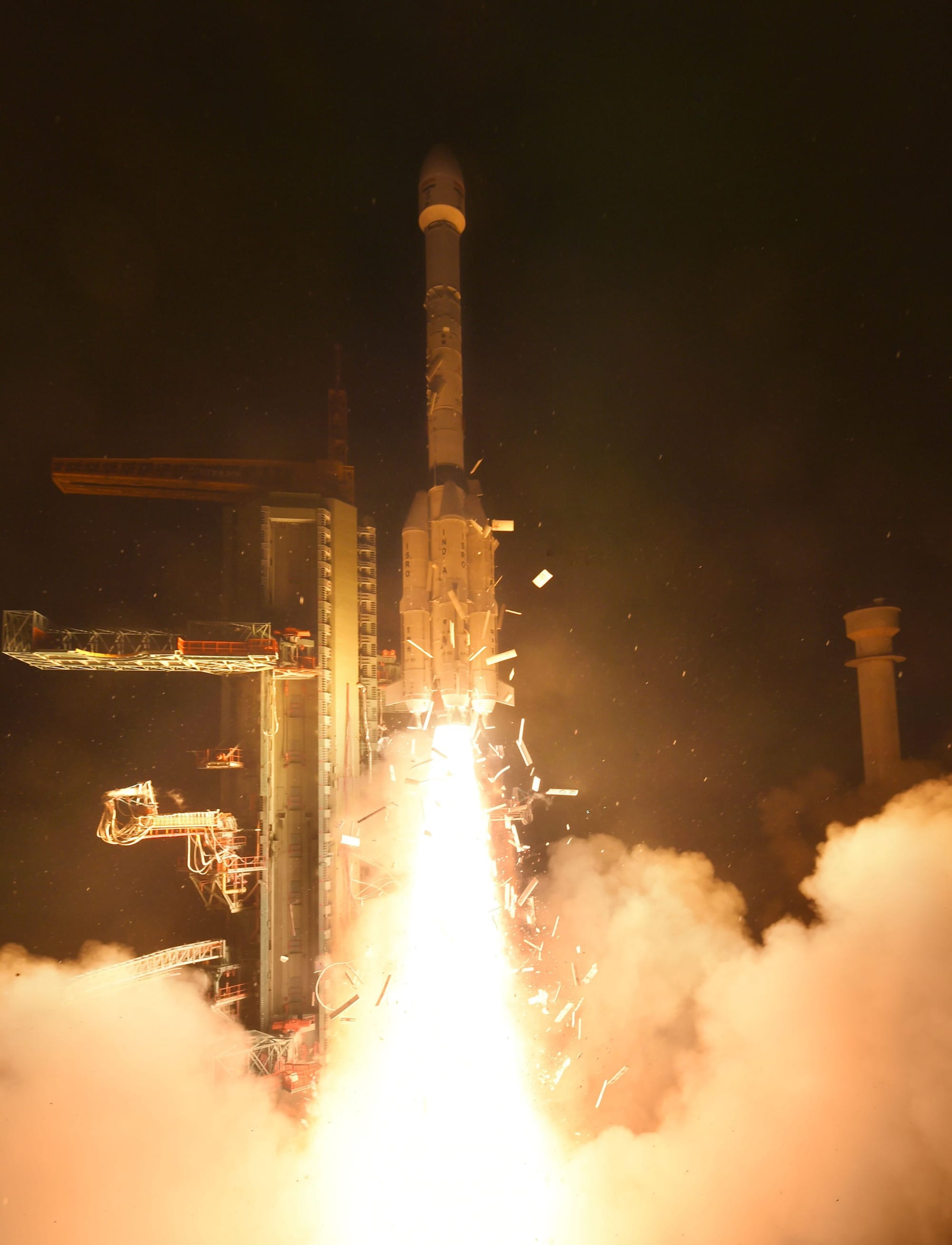 GSLV Mk-II blasting off from the Satish Dhawan Space Centre on September 3rd 2026. ยฉISRO