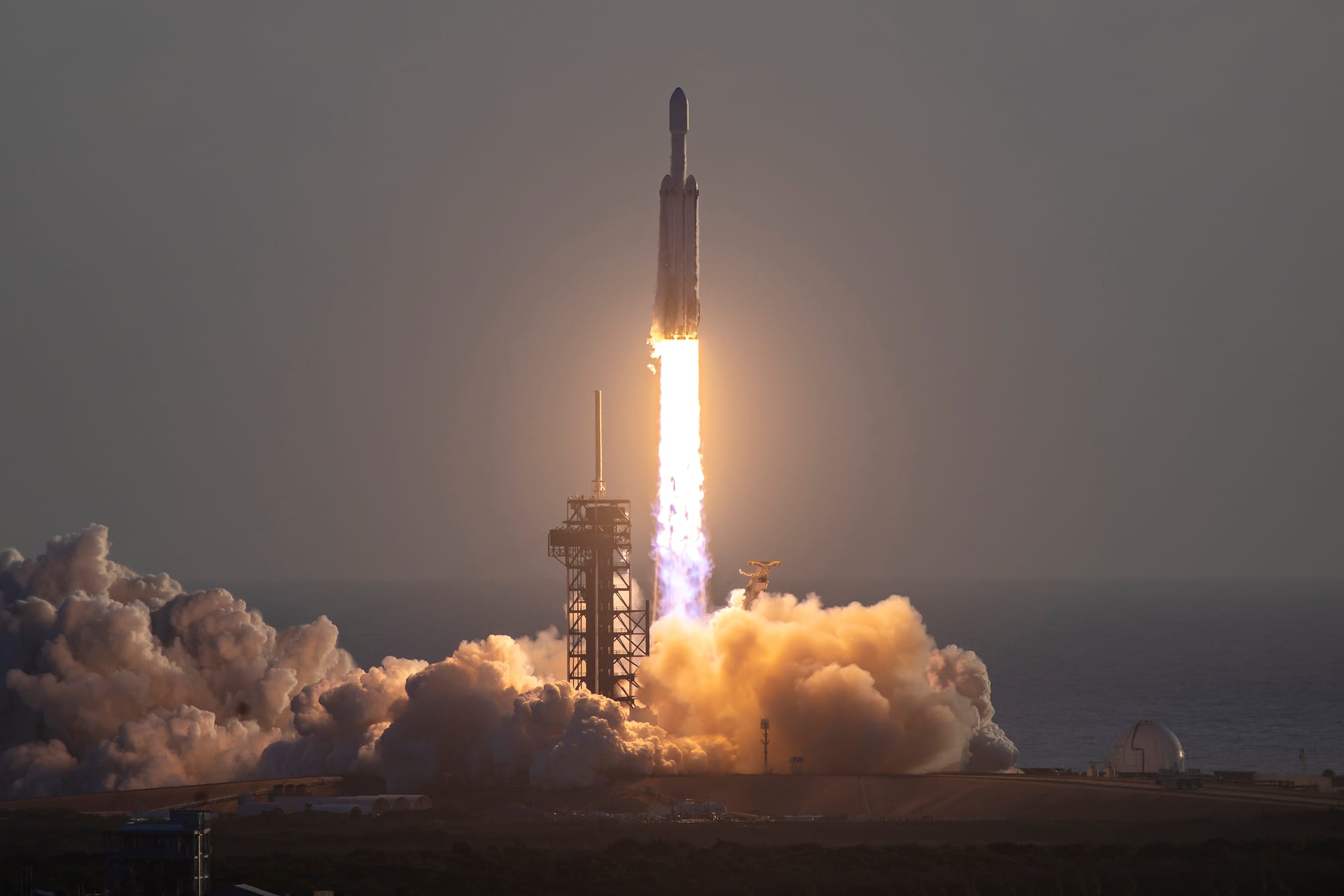 NASA's Nancy Grace Roman Space Telescope launching from Florida on a Falcon Heavy