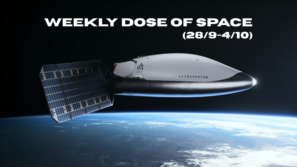 Weekly Dose of Space (28/9-4/10)