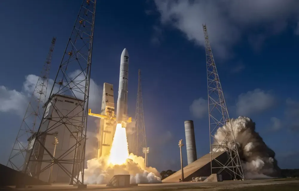 Europe's Newest Meteorology Satellite Lofted to Geostationary Space by Ariane 6