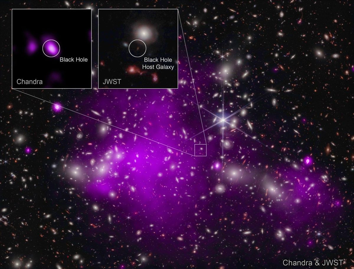 NASA's telescopes have made an extraordinary discovery, uncovering a black hole that breaks all records.
