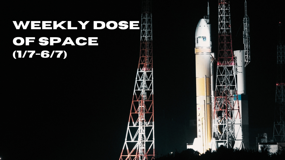 Weekly Dose of Space (1/7-6/7)