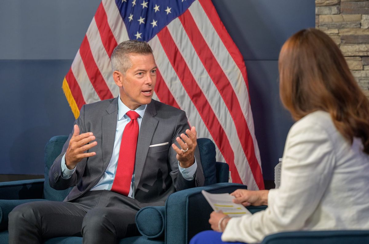 Acting NASA Administrator Duffy speaks at NASA HQ on July 18th. ©NASA