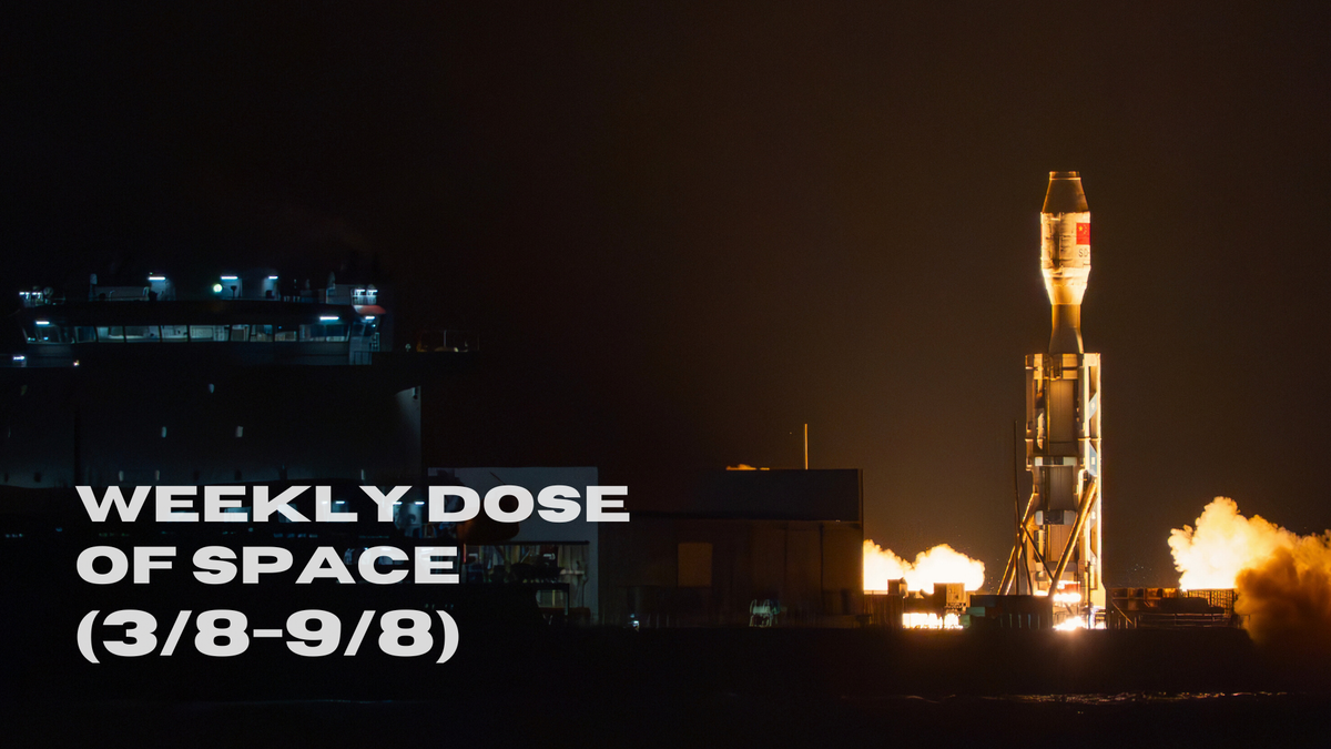 Weekly Dose of Space (3/8-9/8)
