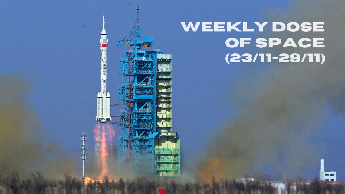 Weekly Dose of Space (23/11-29/11)