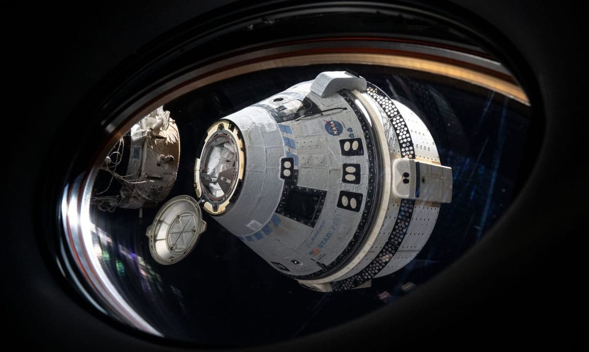Boeing's Starliner spacecraft undocking from the International Space Station in September 2024. ©NASA
