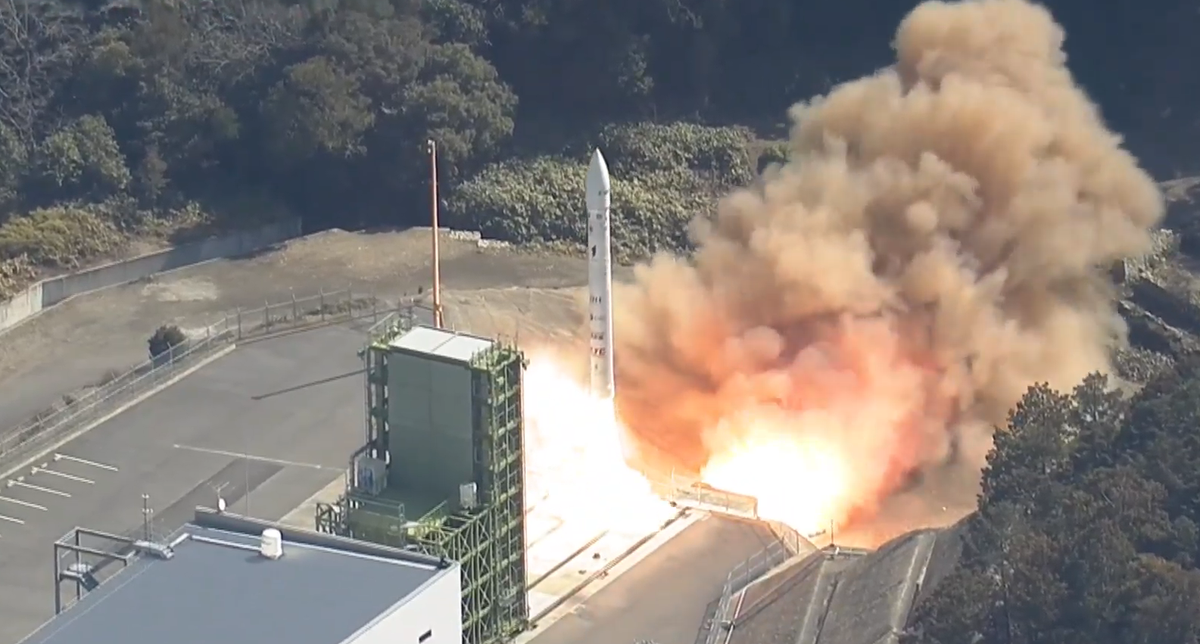 KAIROS lifting off from Spaceport Kii on March 5th 2026. ©YOMIURI TELECASTING CORPORATION