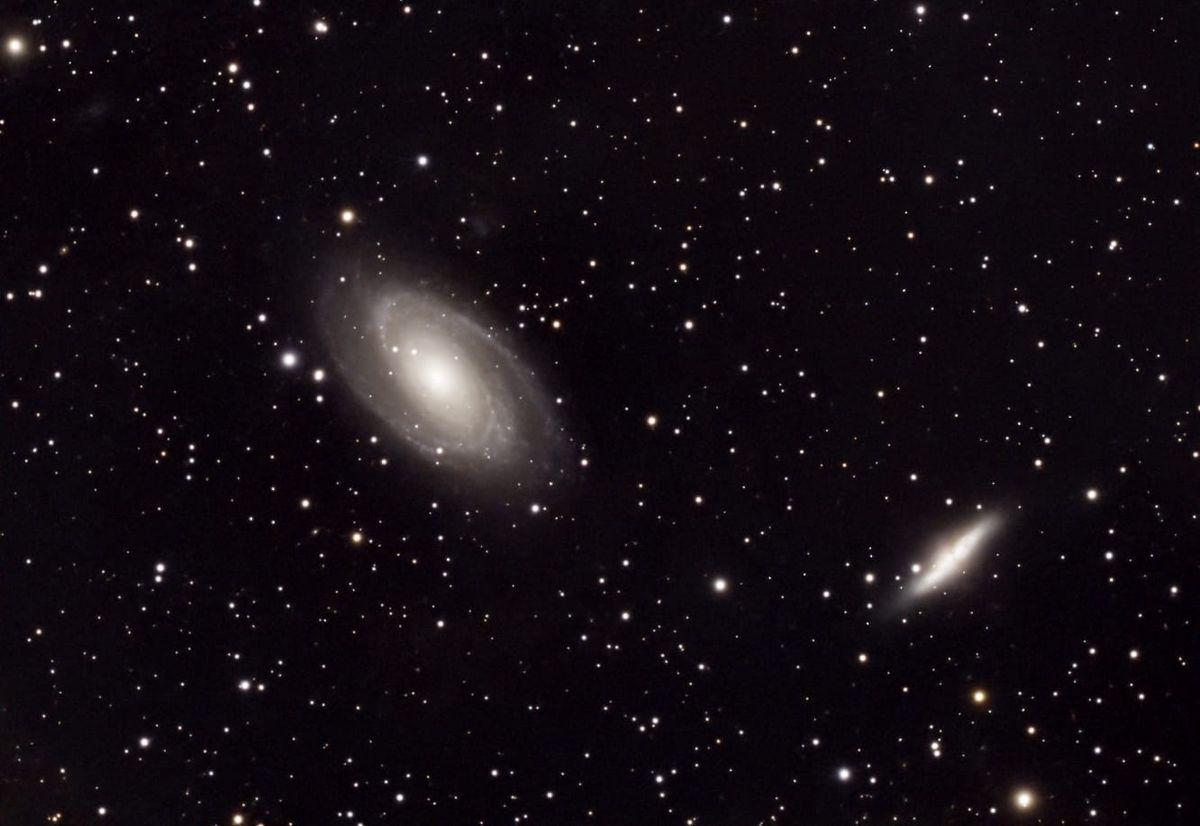 The Bodes and Cigar Galaxy as seen by my S30 Pro Smart Telescope from ZWO