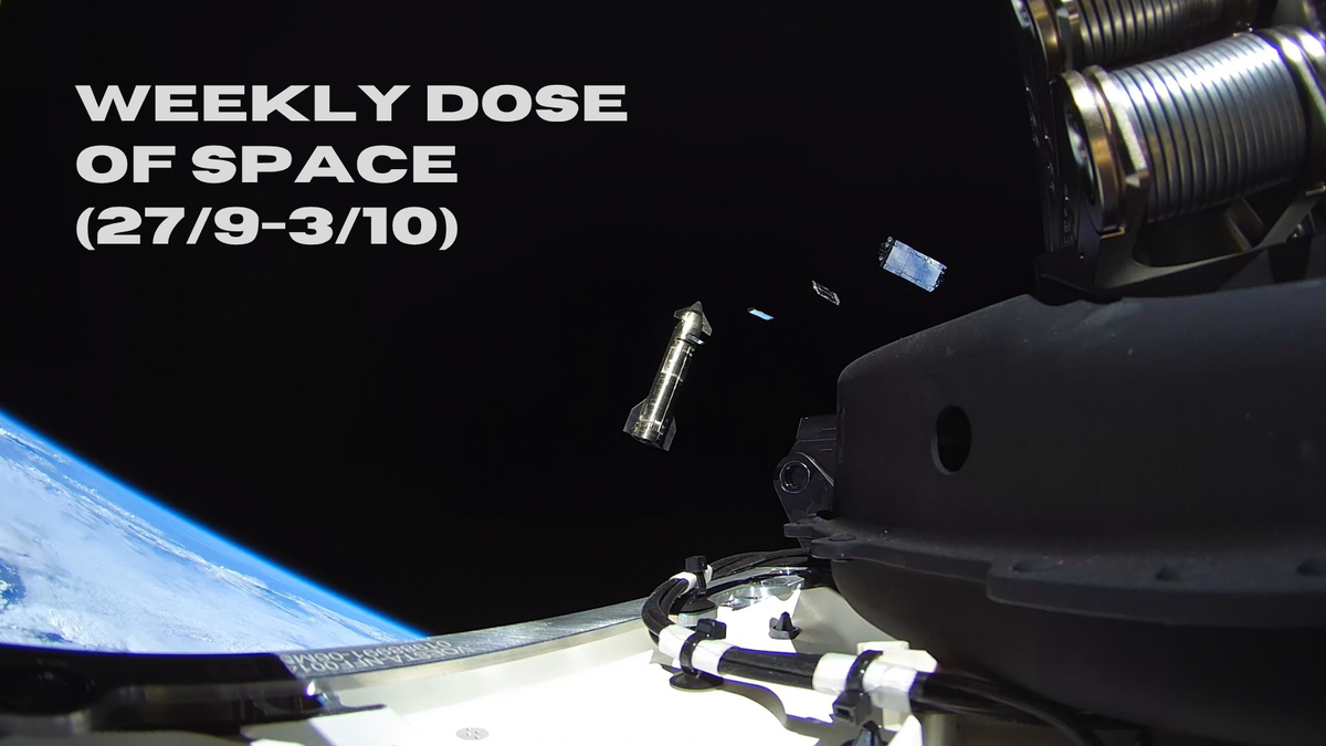 Weekly Dose of Space (27/9-3/10)