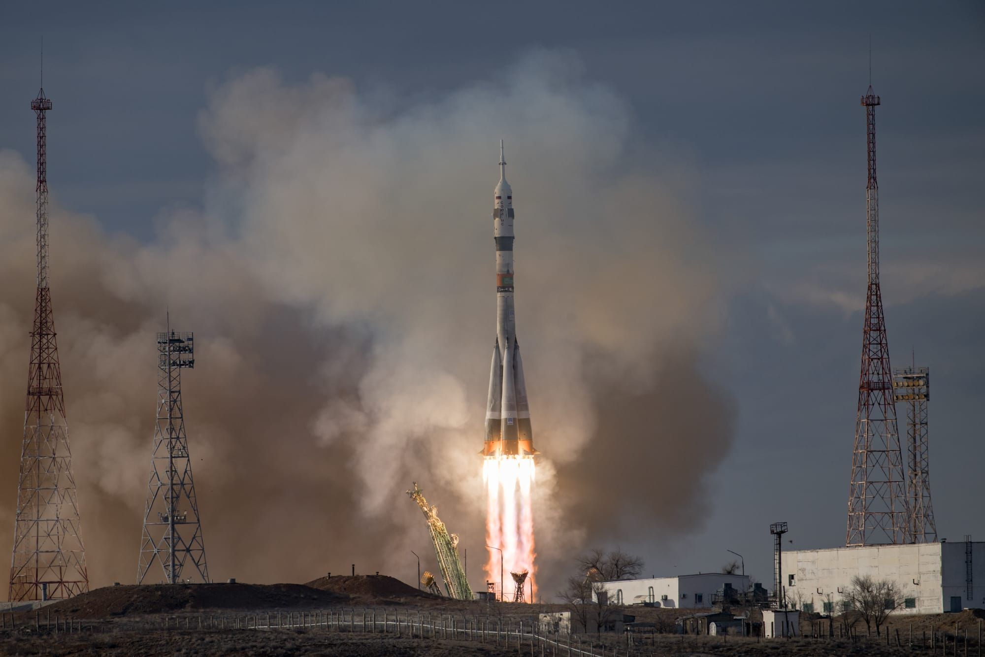 Crew and Cargo arrive at the International Space Station