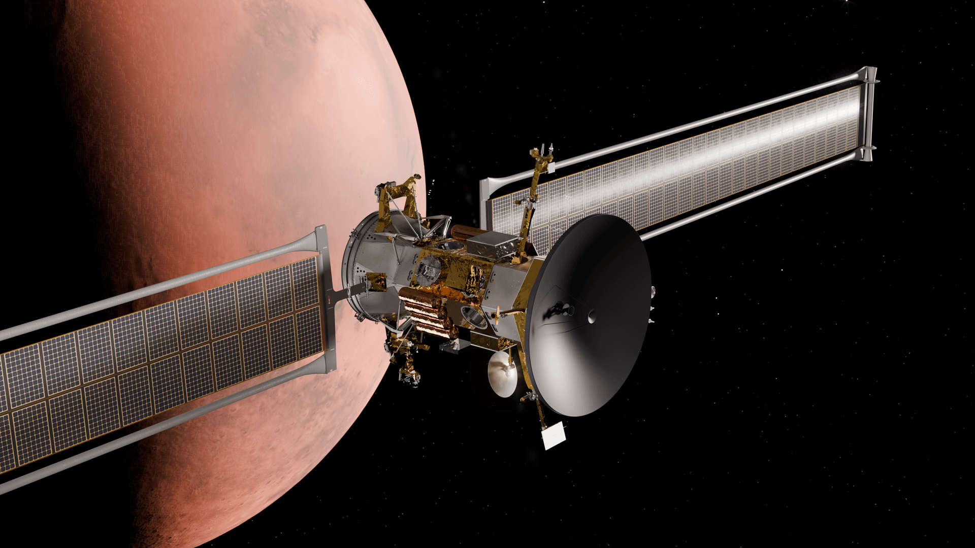 Blue Origin Contracted for NASA's Mars Telecommunications Network