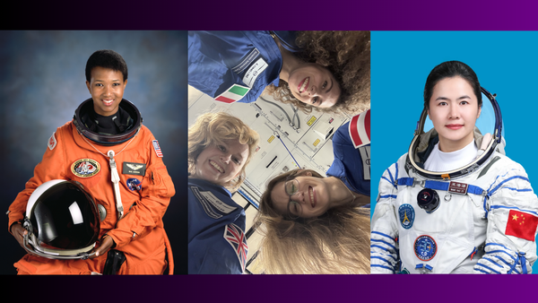 Celebrating International Women's Day in Space!