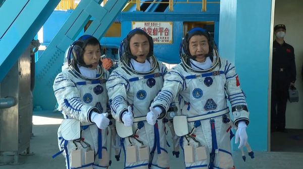 Shenzhou-20 Crew Arrives at China's Tiangong Space Station