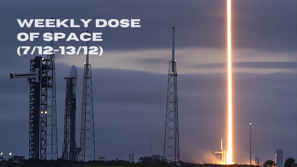 Weekly Dose of Space (7/12-13/12)