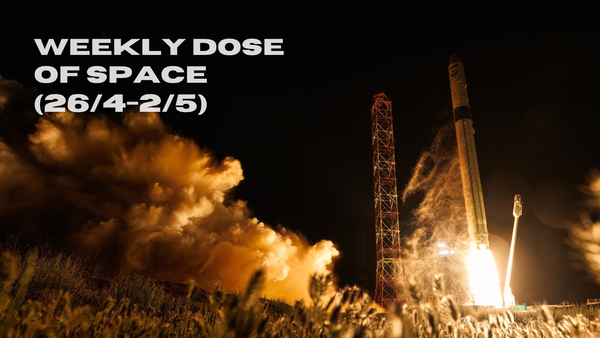 Weekly Dose of Space (26/4-2/5)